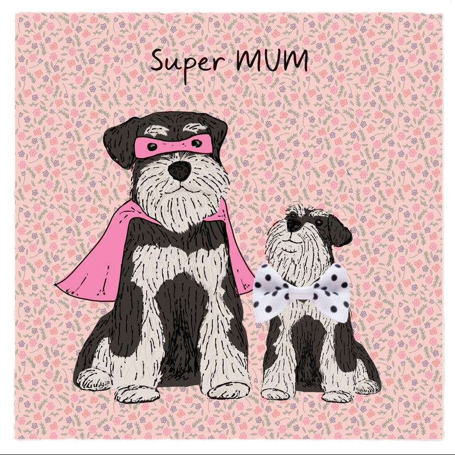 Super Mum Dogs Card