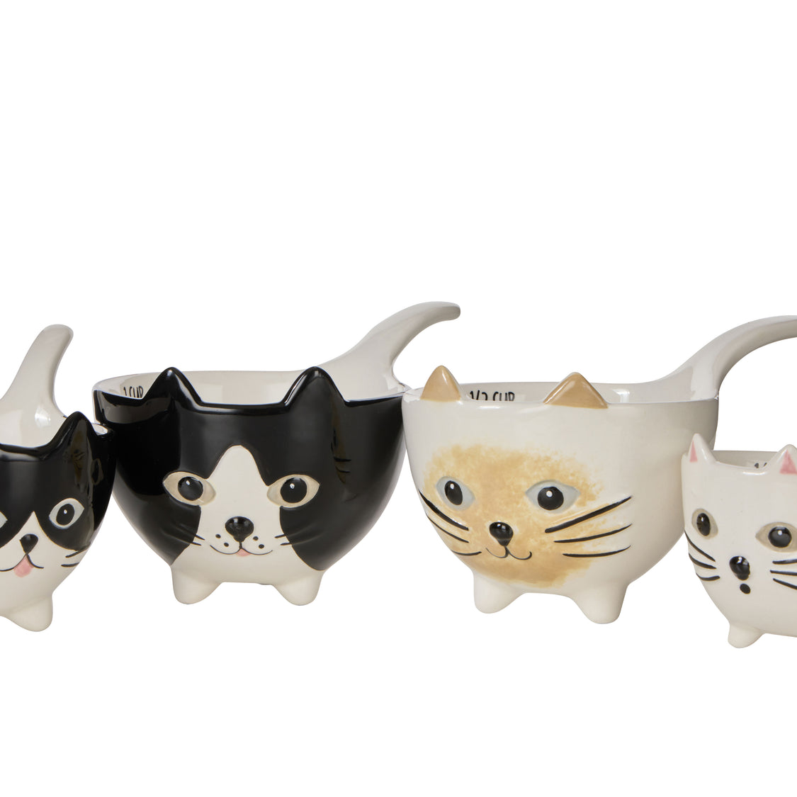 Whiskers Measuring Cups - Set of 4