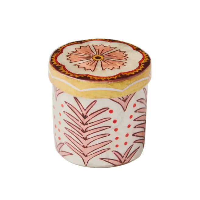 Samira Tall Box - Pink Flower