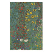 Art Tea Towel - Farm Garden with Sunflowers