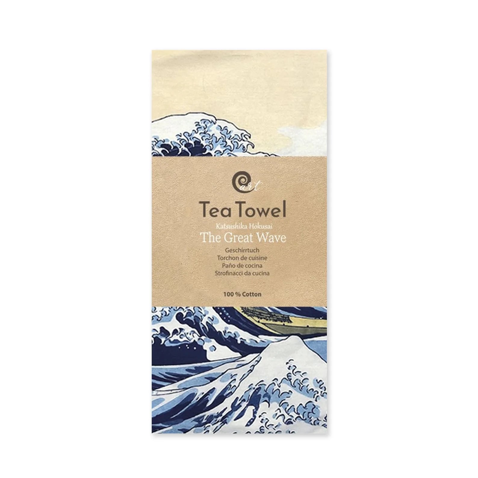 Art Tea Towel - The Great Wave