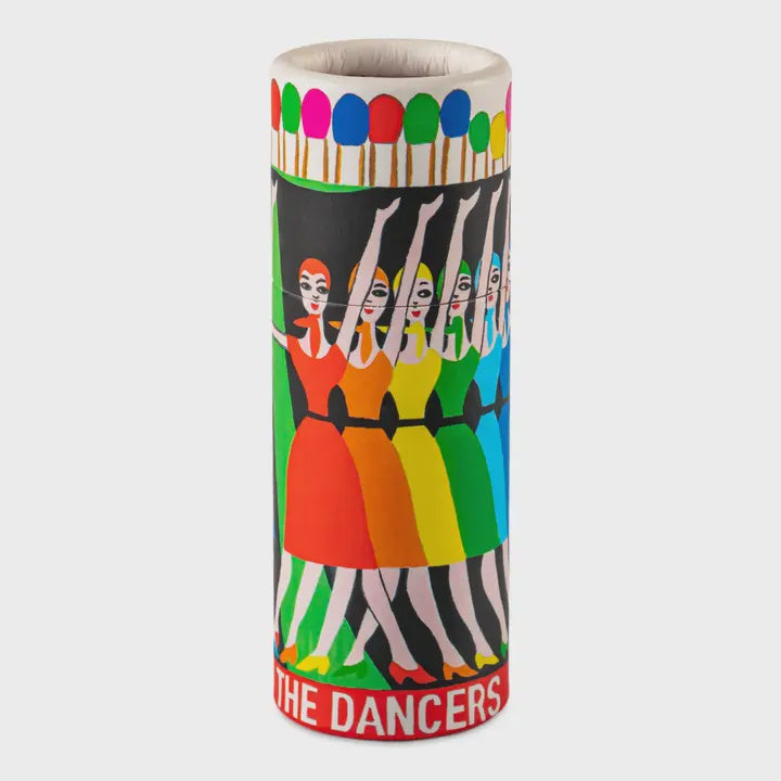 Cylinder Safety Matches - The Dancers