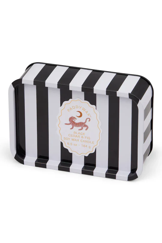 A Dopo Tin Candle - Black Cedar & Fig
