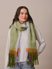 Meribel Scarf - Moss