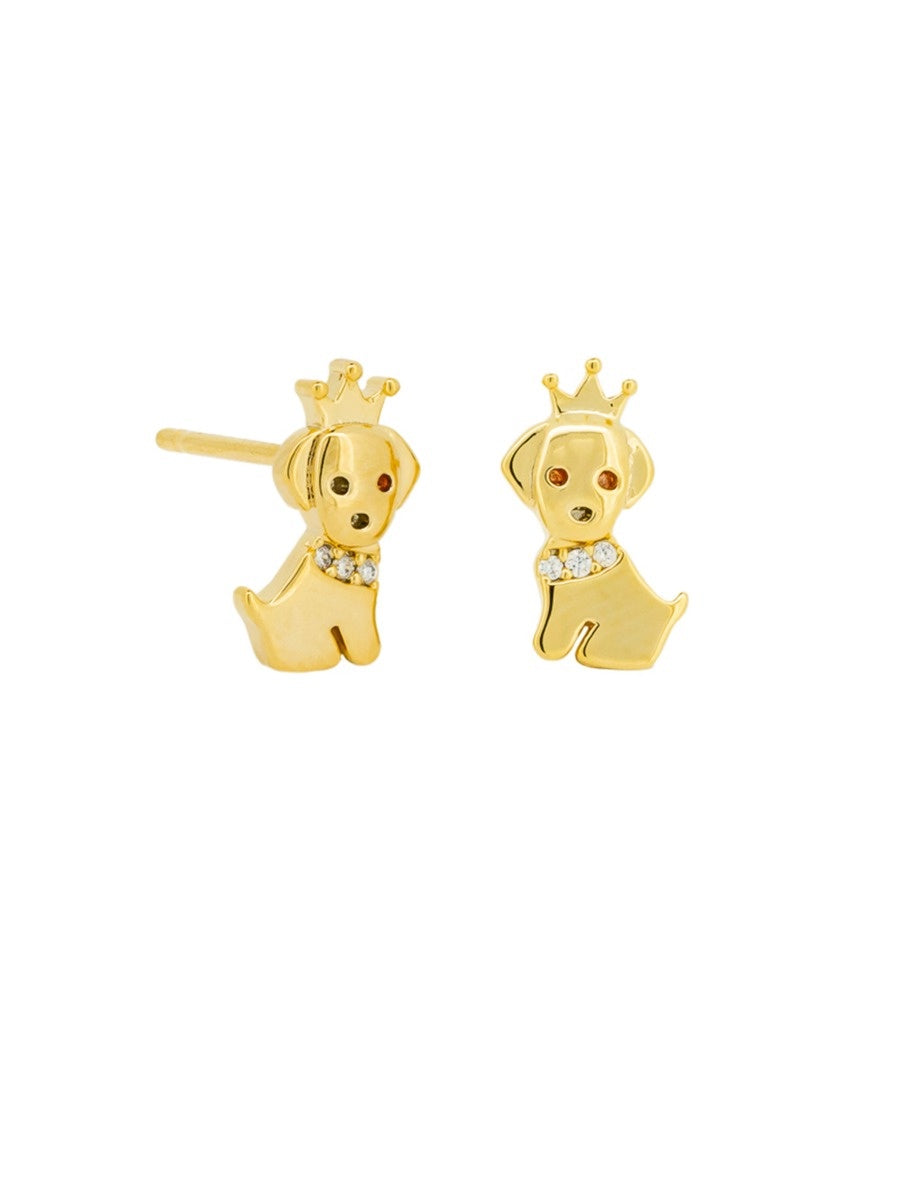 Winnie Stud Earrings - Gold