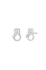 Winnie Stud Earrings - Silver