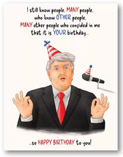 I Still Know People, Many People Card