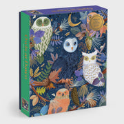1000pc Foil Puzzle - Owls At Dawn