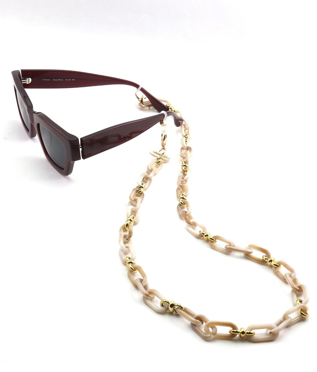 Glasses Chain - Latte