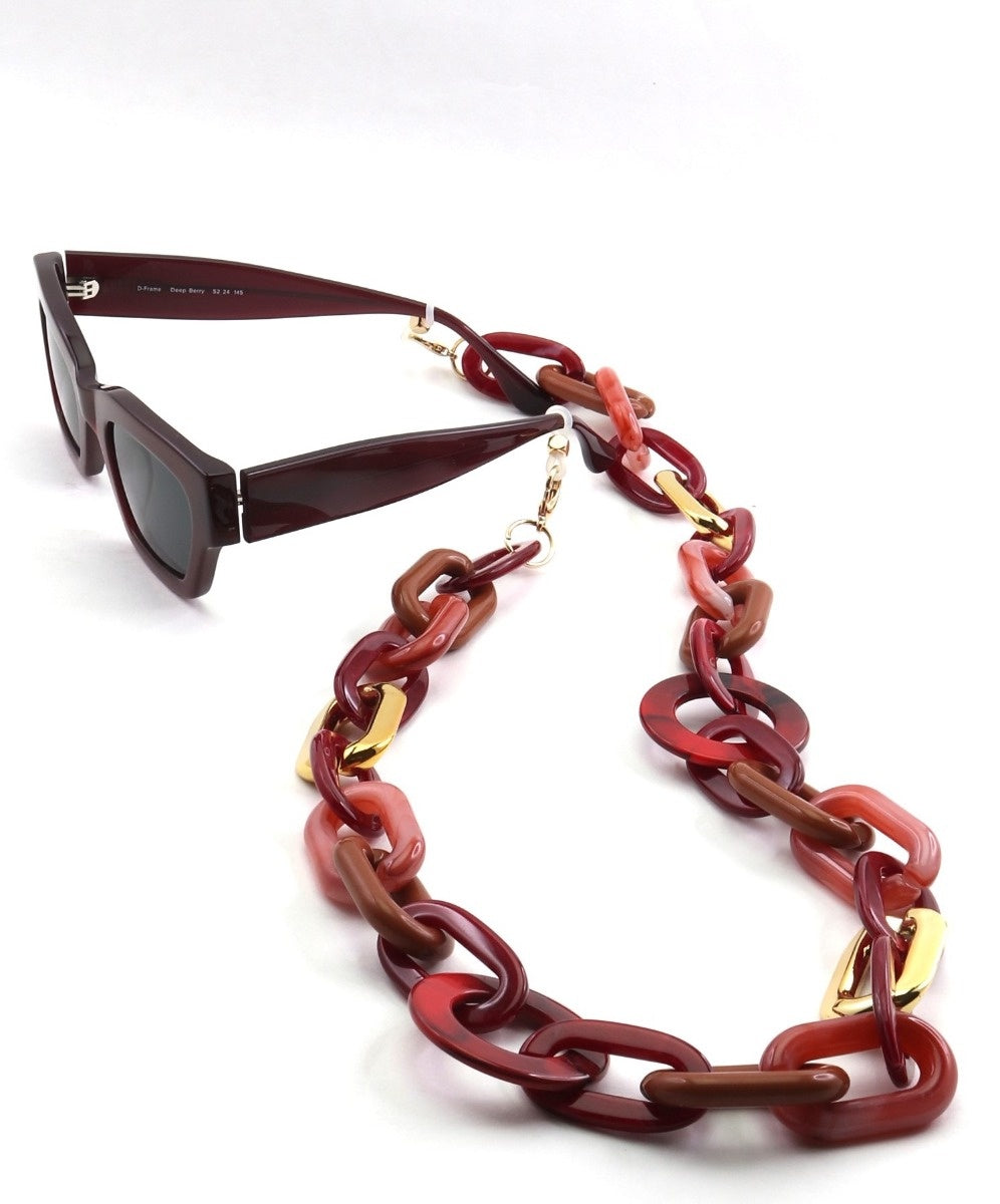 Glasses Chain - Cherry