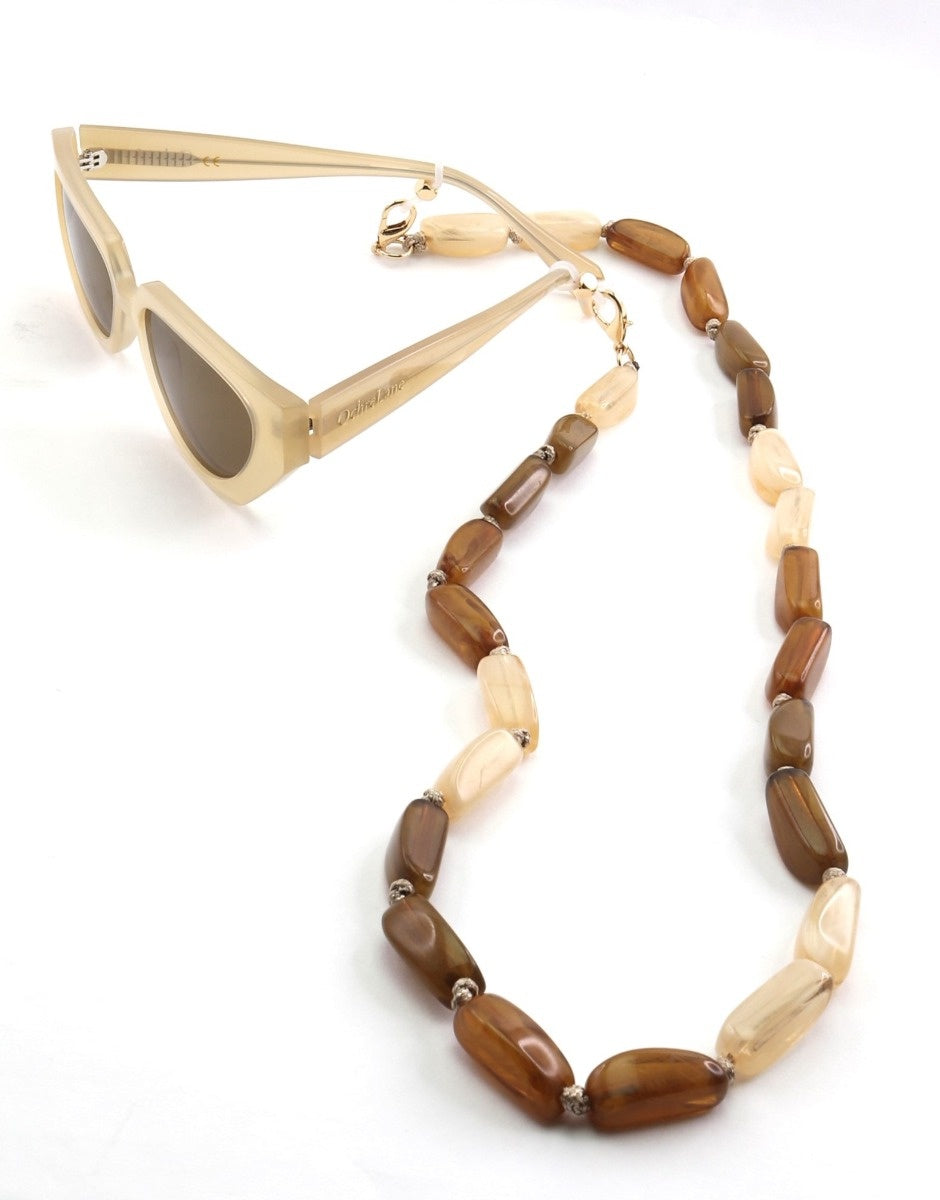 Glasses Chain - Coffee