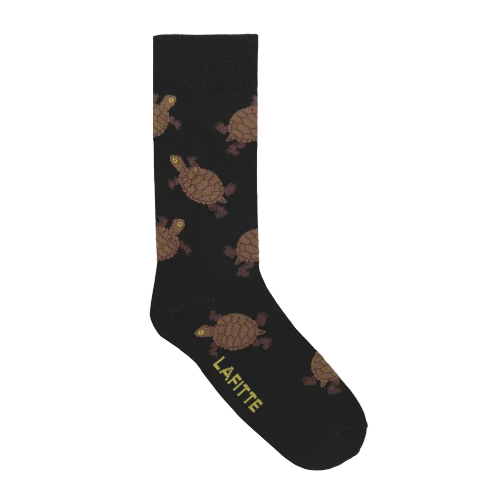 LAFITTE Bamboo Socks - Western Swamp Turtle - (W8-12, M6-11)