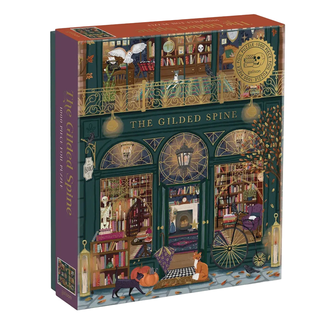 1000pc Foil Puzzle - The Gilded Spine
