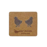Chick Post Earrings - Silver