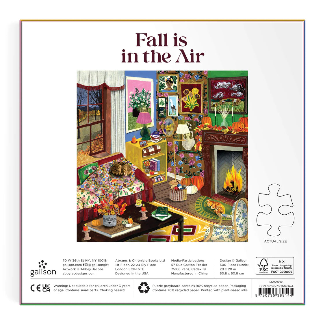 500pc Puzzle - Fall Is In The Air