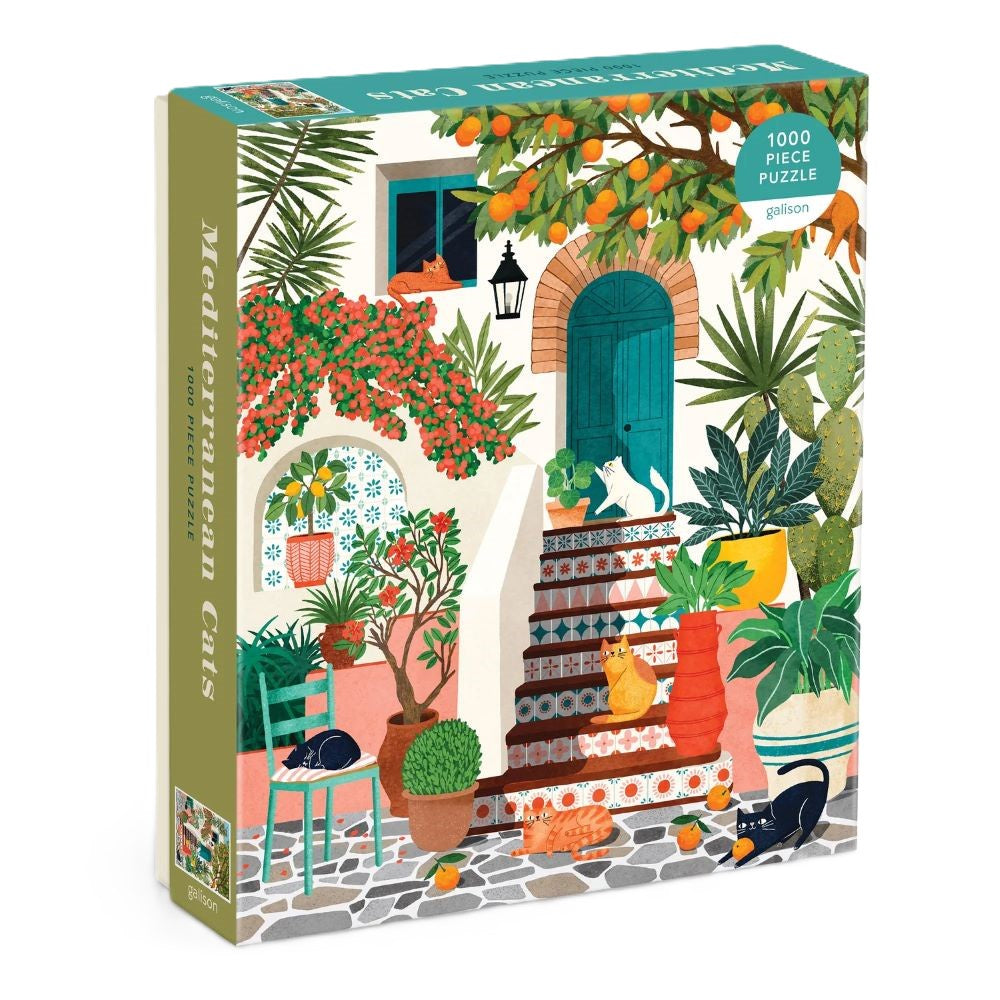 1000pc Puzzle - Mediterranean Cats