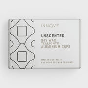 Unscented Soy Tealight Candles - 6 Pack