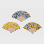 Bamboo & Paper Fans - Bees