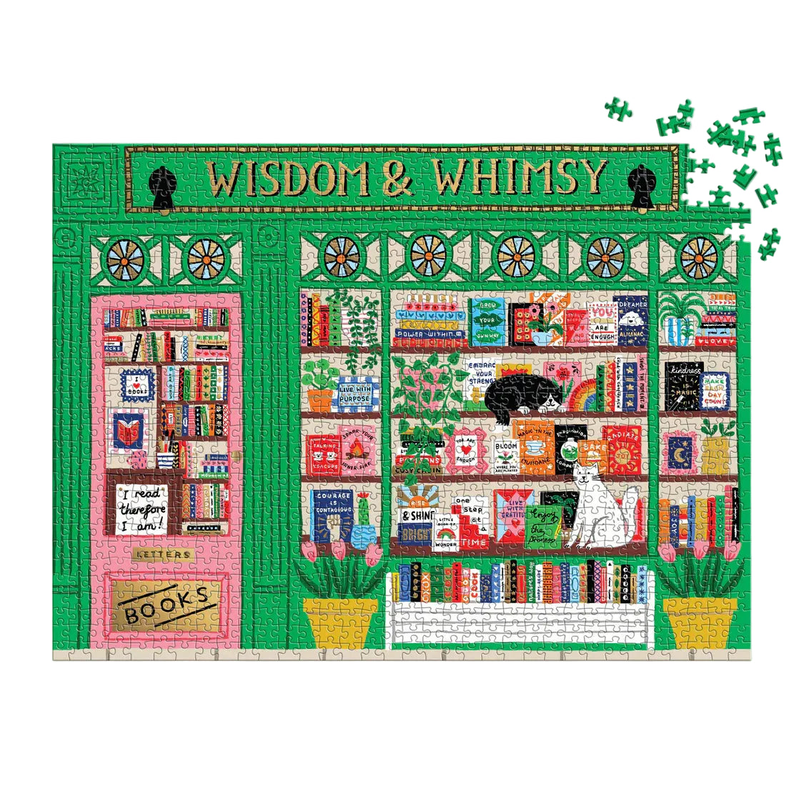 1000pc Puzzle - Wisdom & Whimsy Bookshop