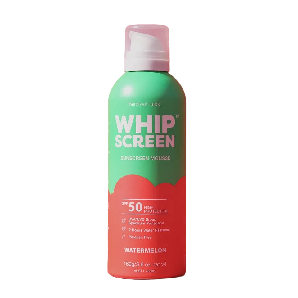 WhipScreen SPF 50 Sunscreen Mousse - Watermelon
