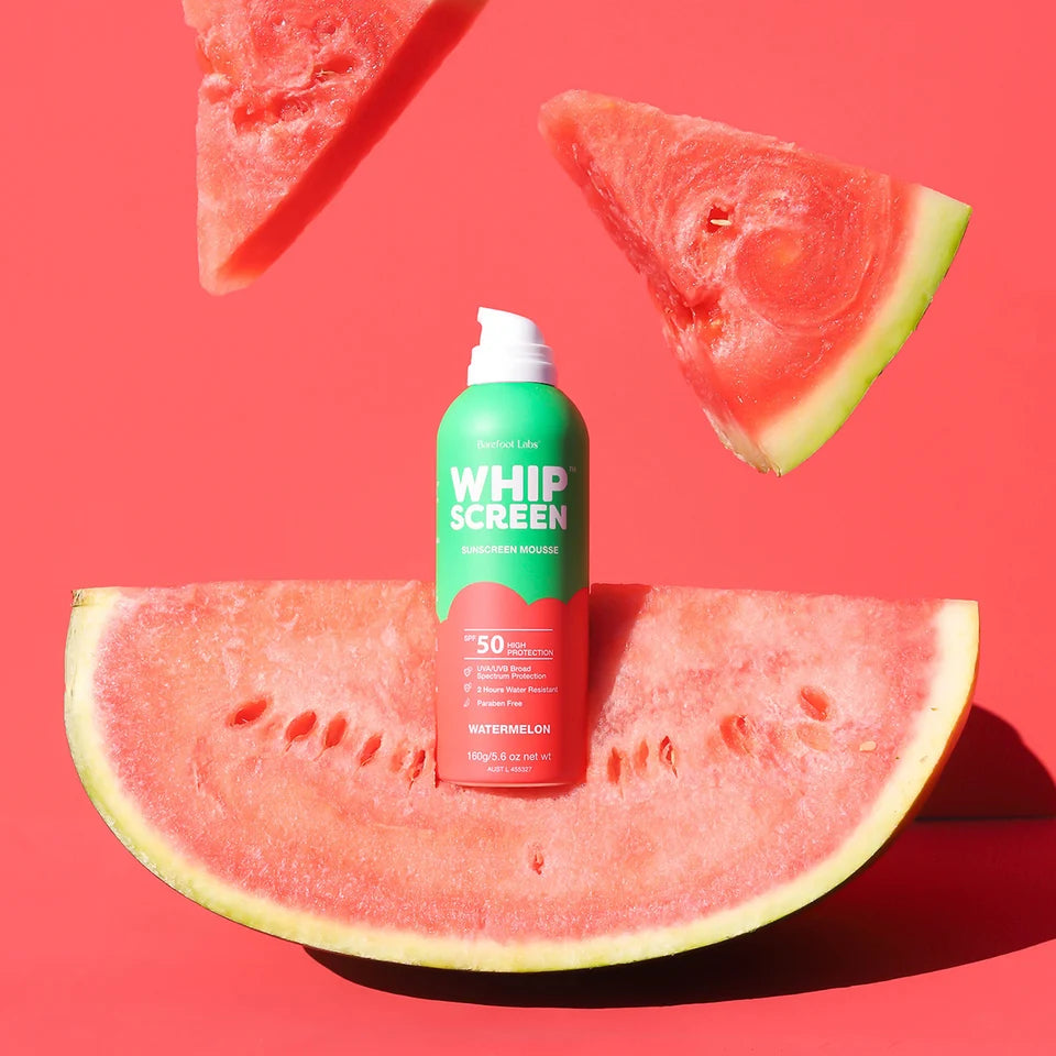WhipScreen SPF 50 Sunscreen Mousse - Watermelon