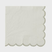 Paper Napkin - Halcyon White/Silver