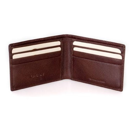 Leather Wallet Tiny - Eli, Brown