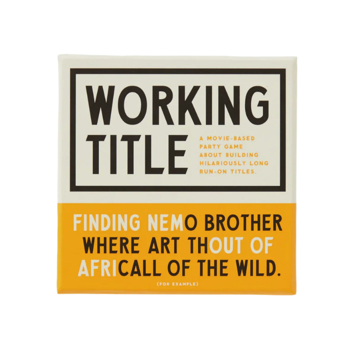 Working Title Movie Game