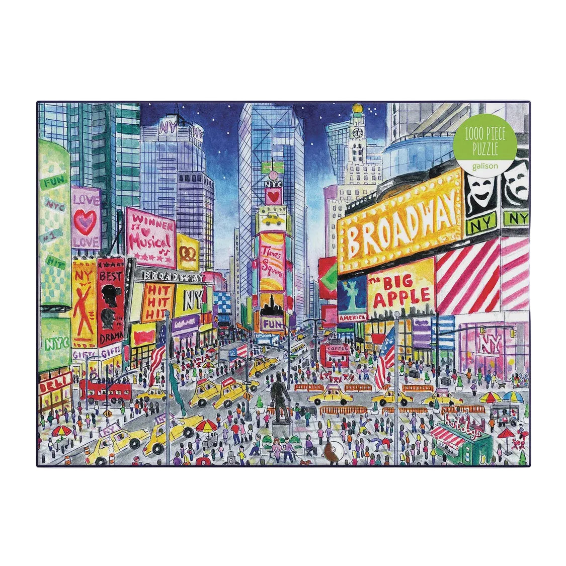 1000pc Puzzle - Storring's Times Square