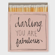 Square Matchbox - You Are Fabulous
