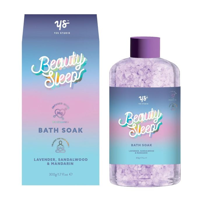Beauty Sleeps Lavender, Sandalwood & Mandarin Bath Soak 300g