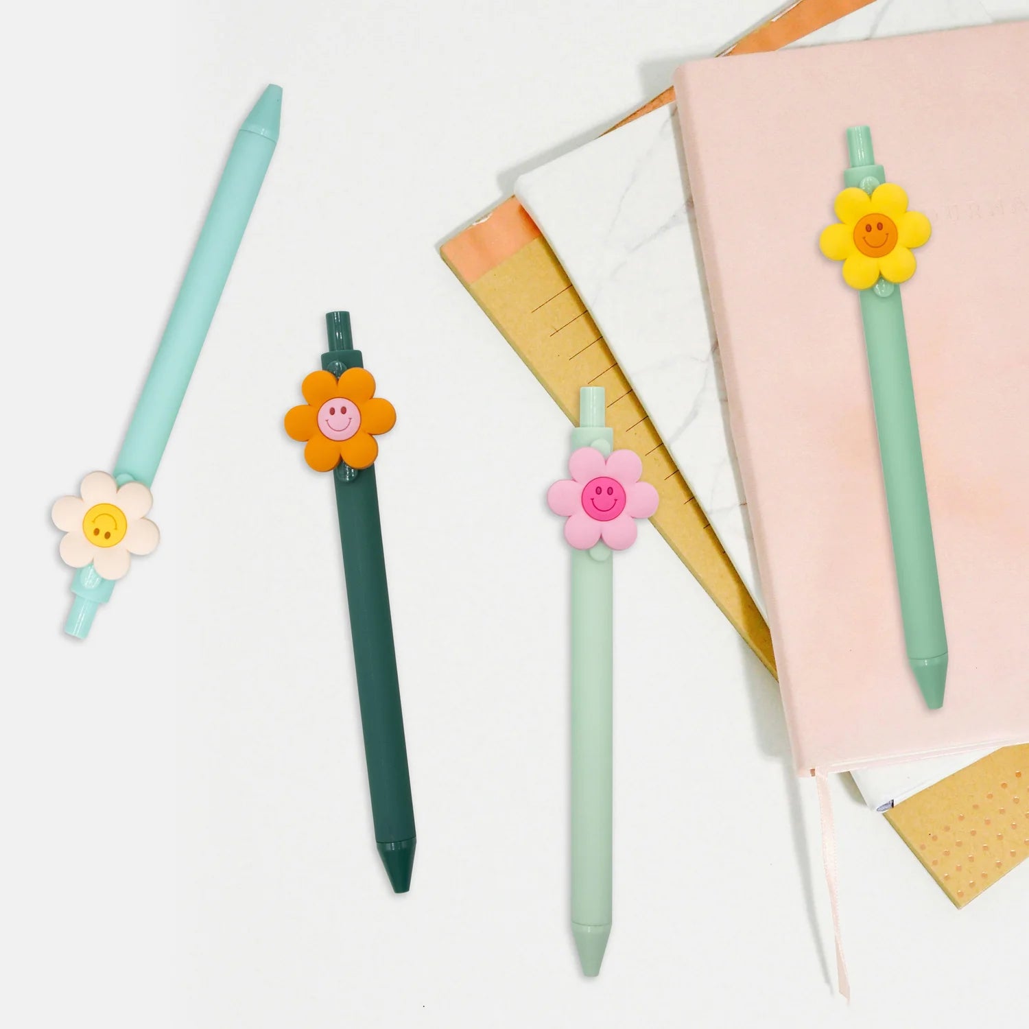 Flower Power Plant Life Pens - Set of 4