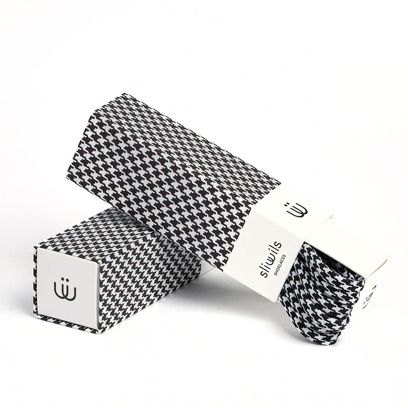 Sliwils Shoelaces - Jazzelquines Black and White