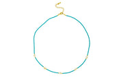 Turquoise Seaside Daisy Necklace