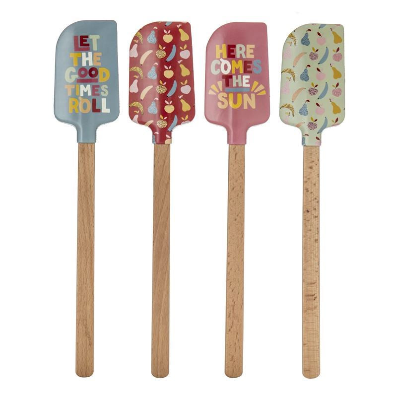 Fruit Salad Kitchen Spatula 4 Assorted Designs