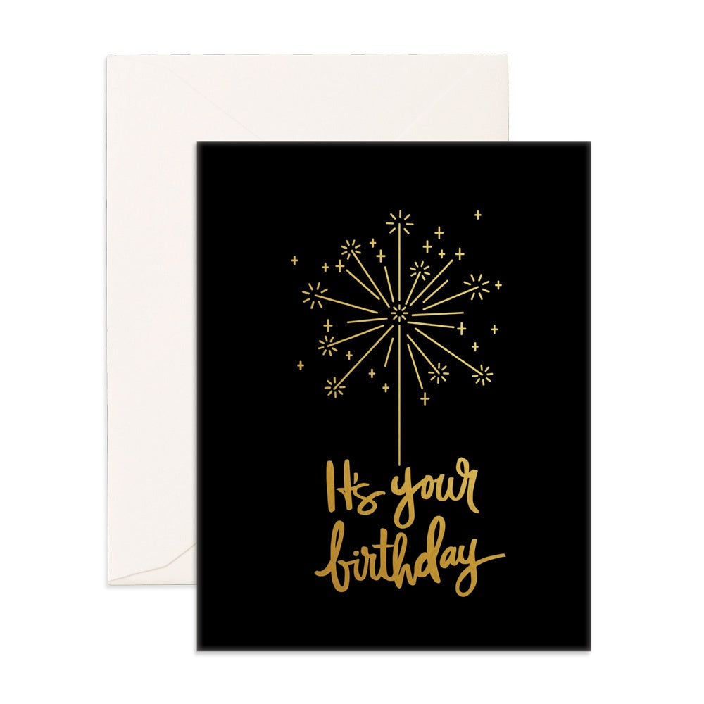 Birthday Sparkler Gift Card