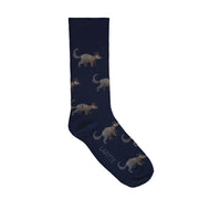 LAFITTE Bamboo Socks - Numbat - Navy (W8-12, M6-11)