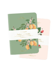 A6 Fruit Notebooks - 2 Pack