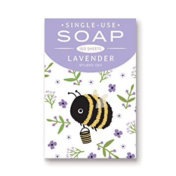 Single Use Soap 100 sheets - Lavender