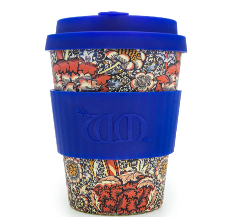 350ml Bamboo Ecoffee Cup -  William Morris Wandle