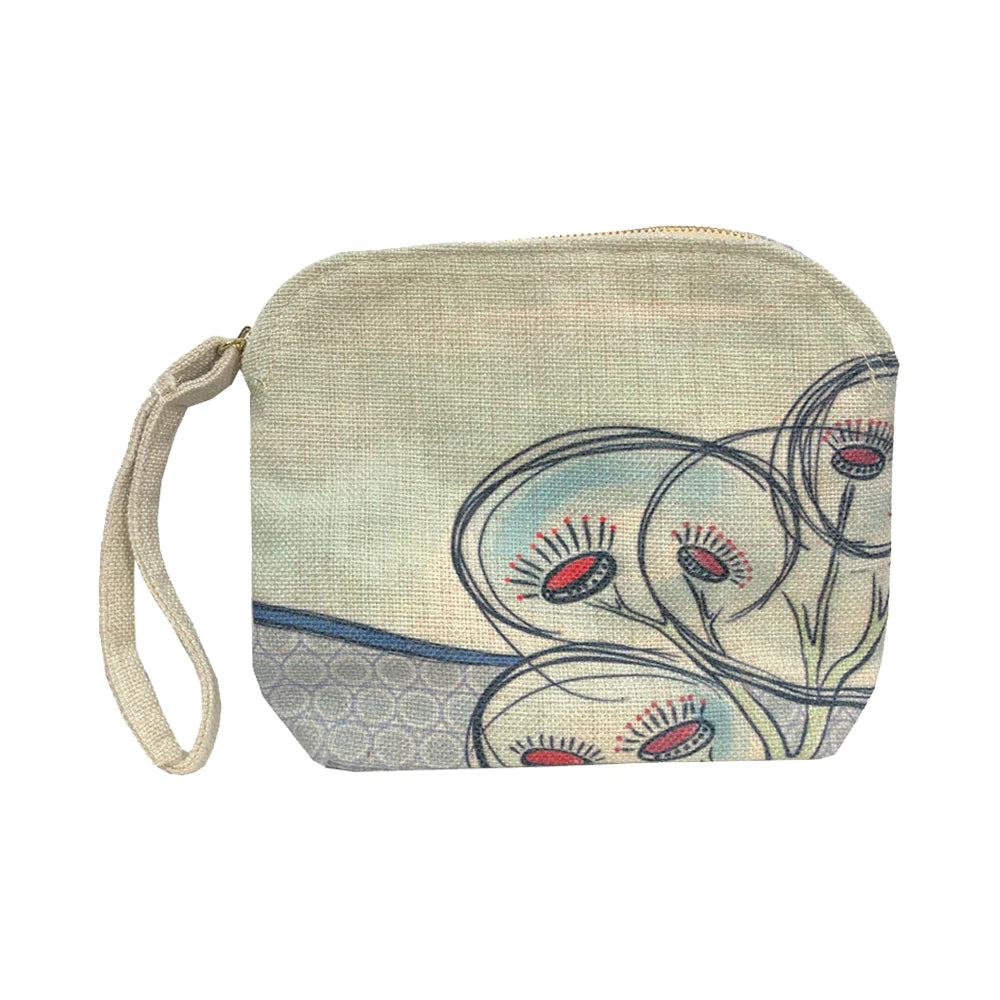 Linen Clutch Bag