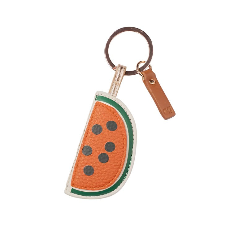 CG Vegan Leather Keyring  - Watermelon
