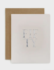 Fifty Card