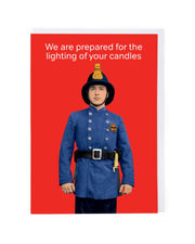 Lighting Your Candles Card