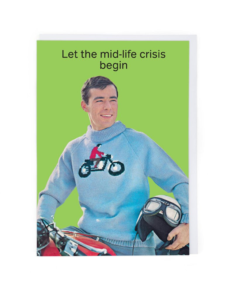 Mid Life Crisis Card