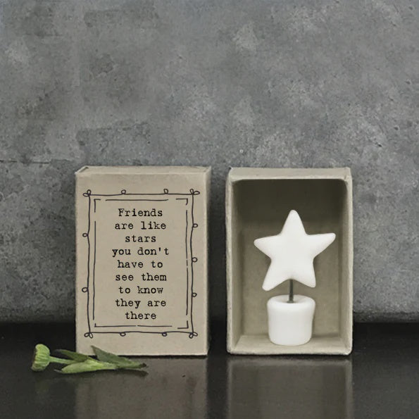 Matchbox Figurine - Star in Pot