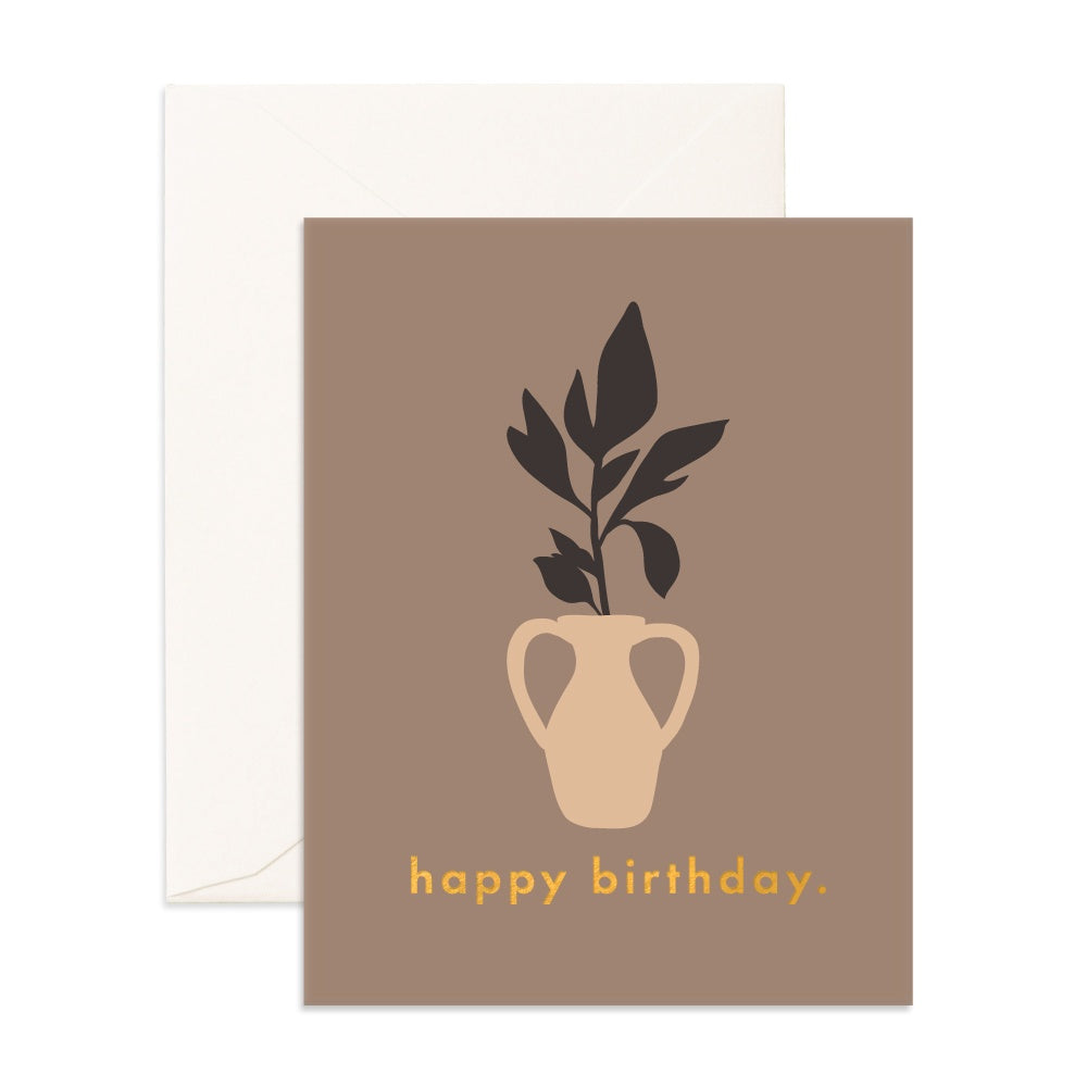 Birthday Lily Greeting Card