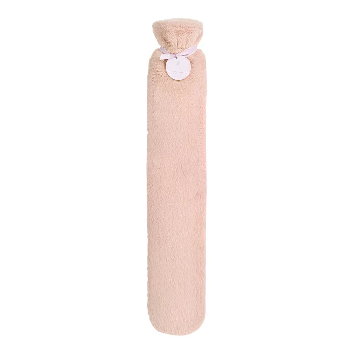 Deluxe Vegan Fur Long Hot Water Bottle