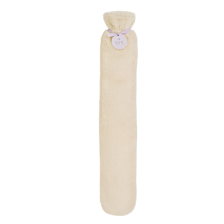 Deluxe Vegan Fur Long Hot Water Bottle