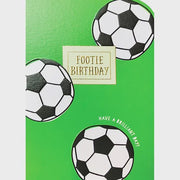 Footie Birthday Card